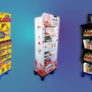 Three beautiful POS displays